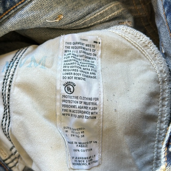 Wrangler Flame Resistant Distressed Jeans - Picture 11 of 12